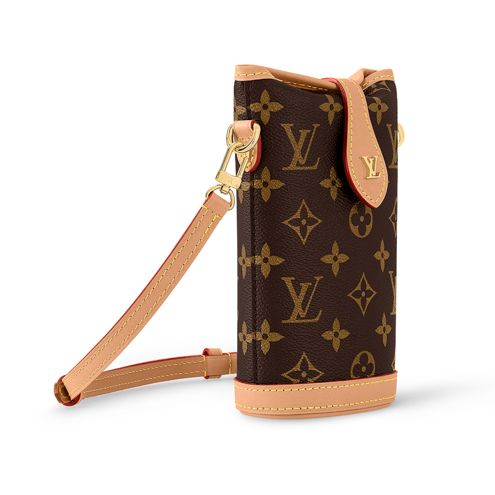 Louis Vuitton Fold Me Pouch Shoulder Bag - Chocolate Brown