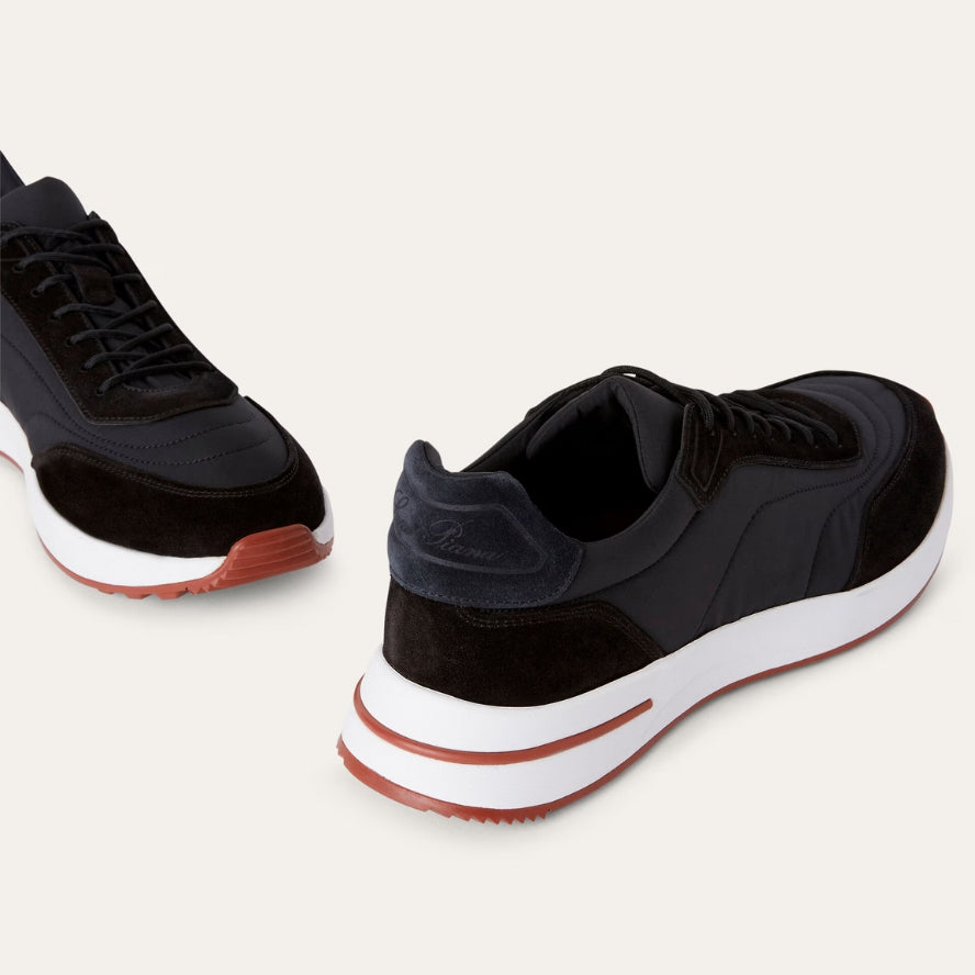 Loro Piana Week End Walk Microfiber - Storm System® Sneakers - Black (8000)