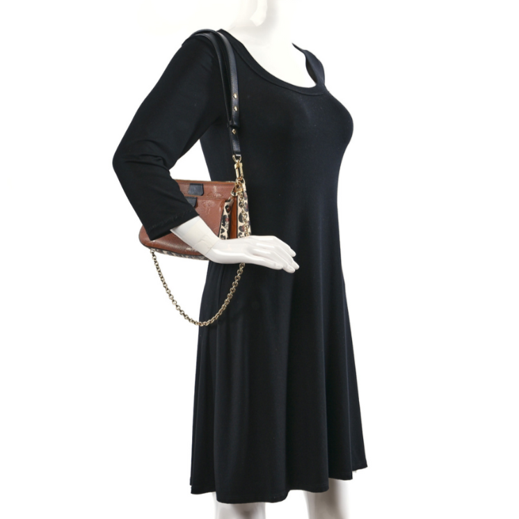 Louis Vuitton Wild At Heart Multi Pochette Accessoires Crossbody Bag - Caramel Brown