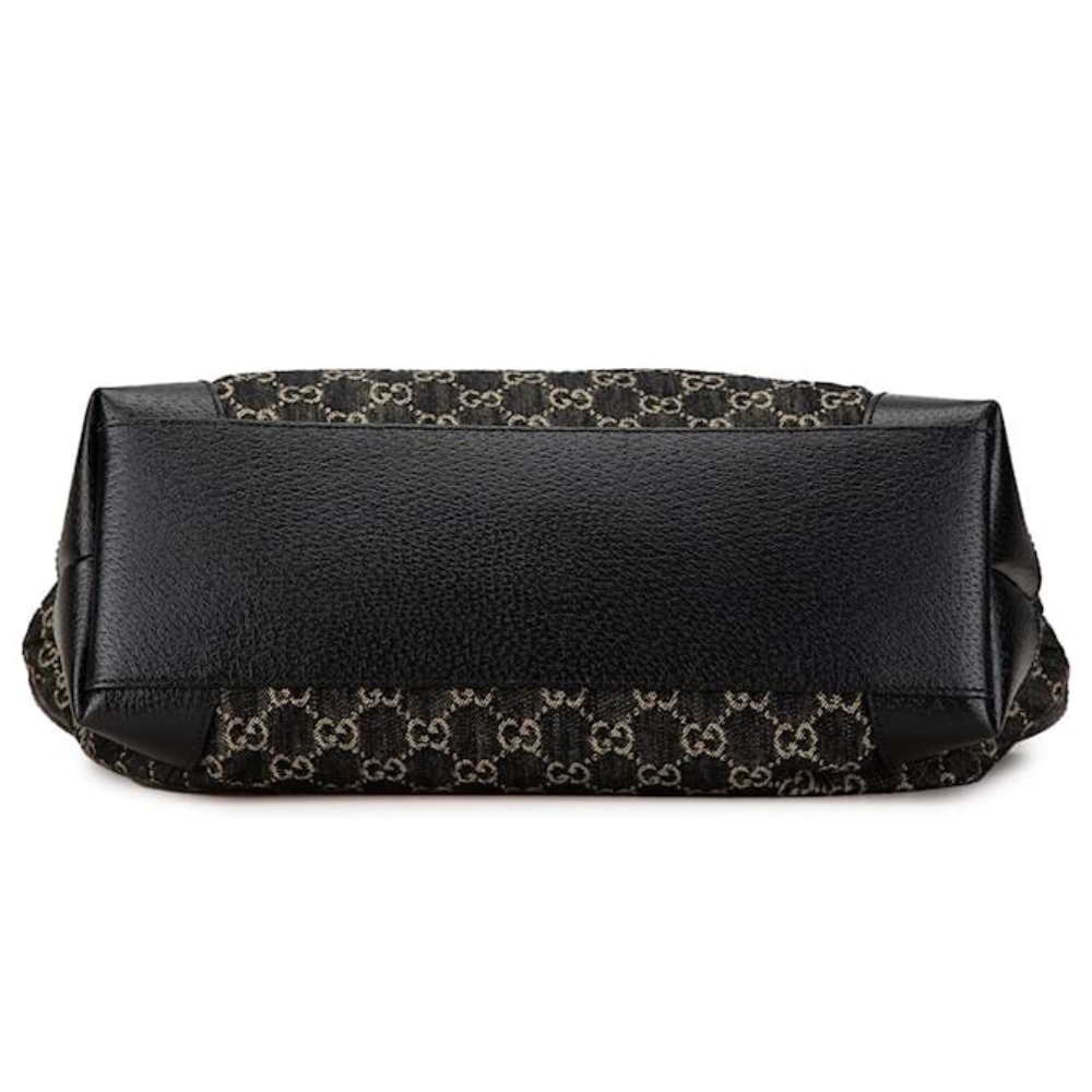 Gucci GG Monogram Medium Ophidia Shopping Tote Bag – Black