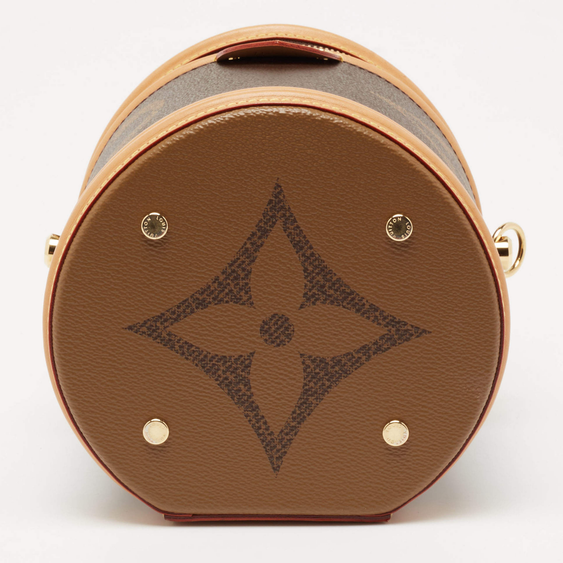 Louis Vuitton Monogram Giant Cannes Hand Bag - Brown