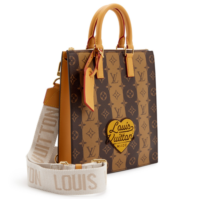 Louis Vuitton Nigo Monogram Sac Plat BB Handbag - Brown