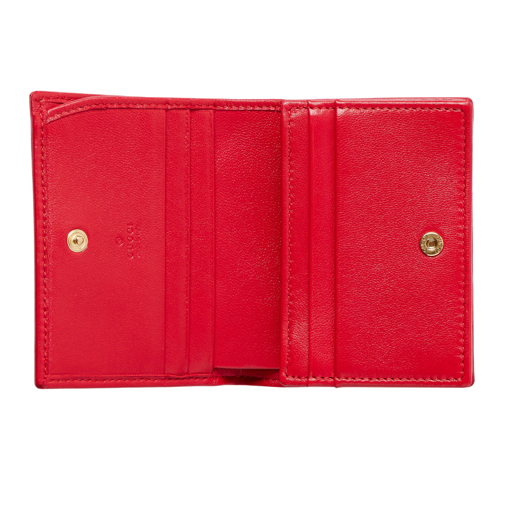 Gucci GG Marmont Small Wallet – Red