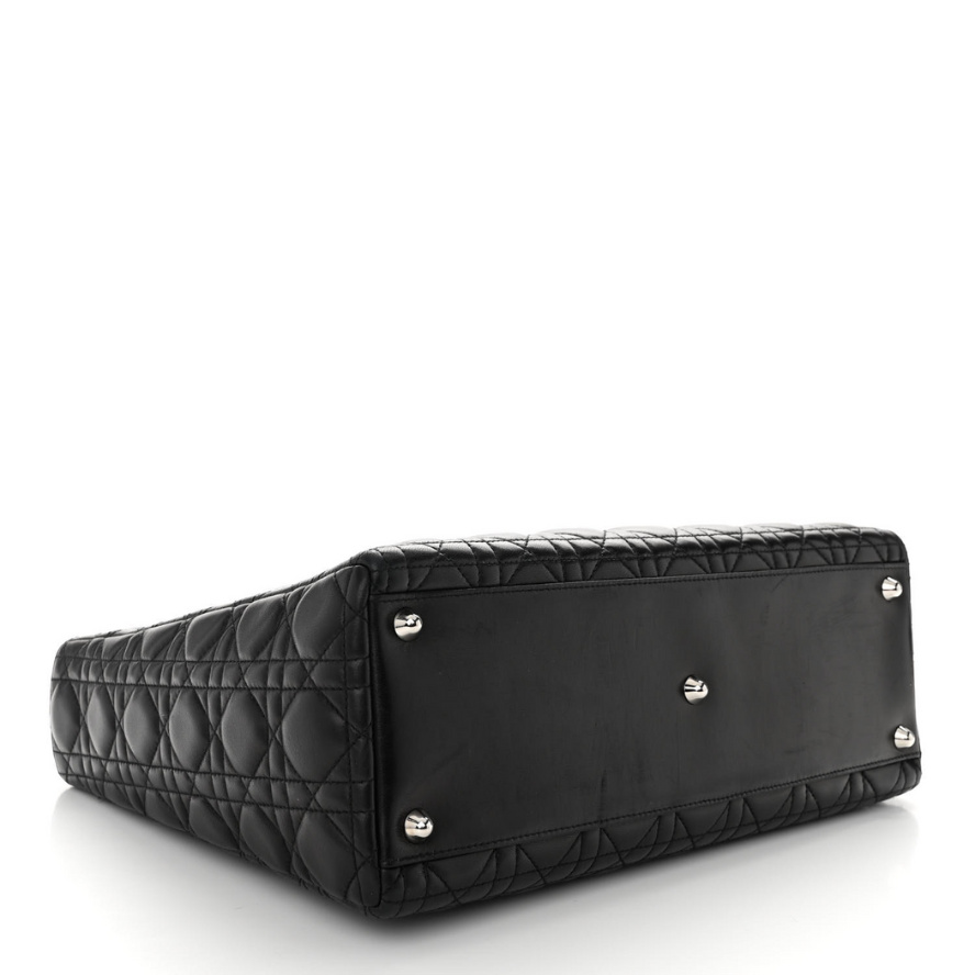 Dior Large Lady Dior Bag - Black