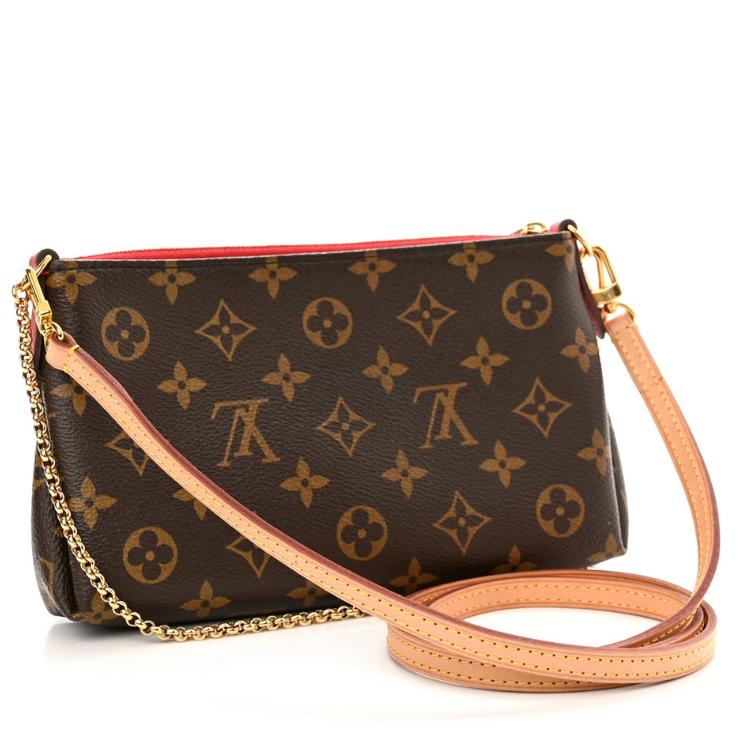 Louis Vuitton Monogram Pallas Clutch - Cherry