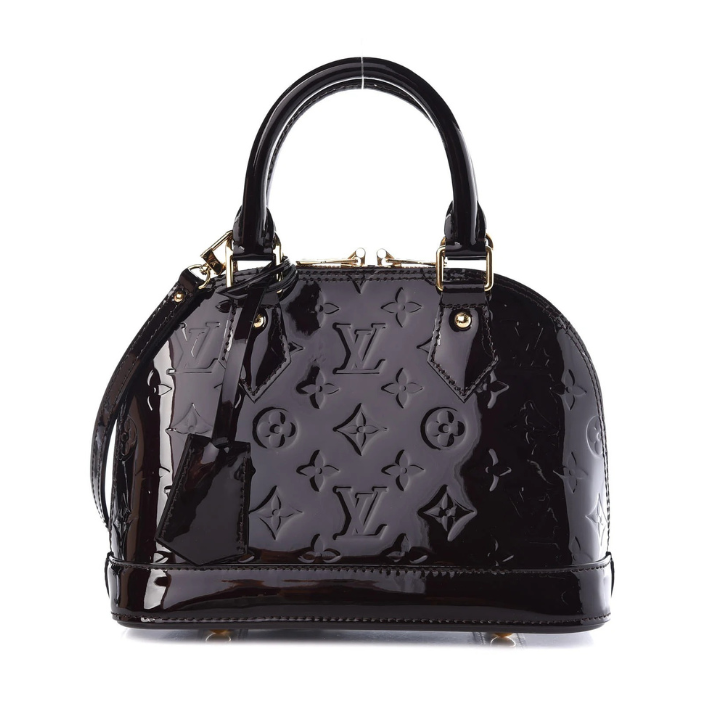 Louis Vuitton Vernis Alma BB Handbag - Amarante