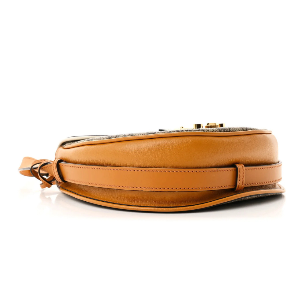 GUCCI GG Supreme Monogram Padlock Shoulder Bag – Mystic White