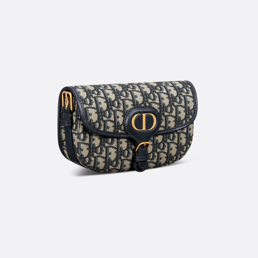 Dior Dior Bobby East-West Bag - Blue Dior Oblique Jacquard