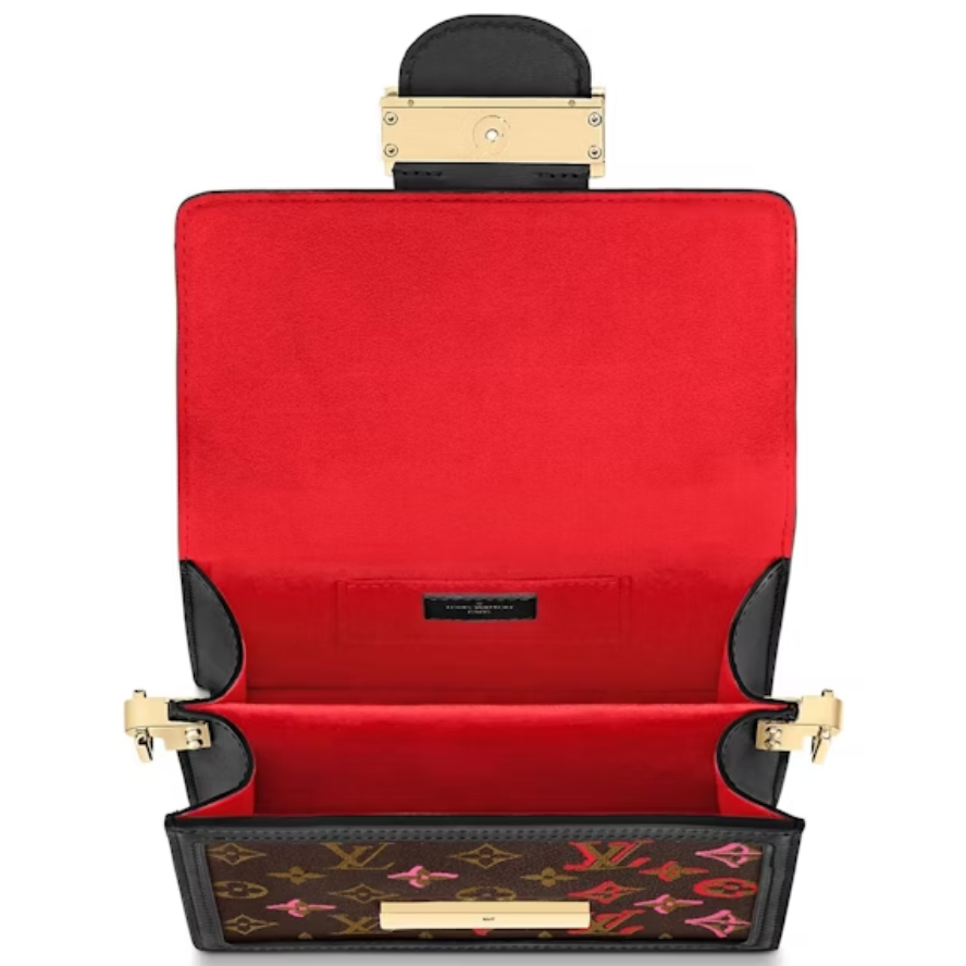 Louis Vuitton Fall In Love Mini Dauphine Shoulder Bag - Monogram Brown