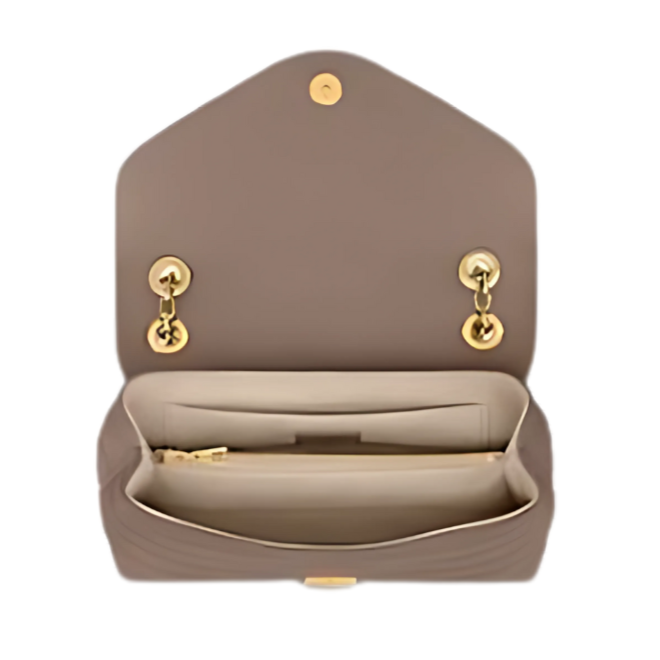 Louis Vuitton New Wave Chain Bag MM - Taupe