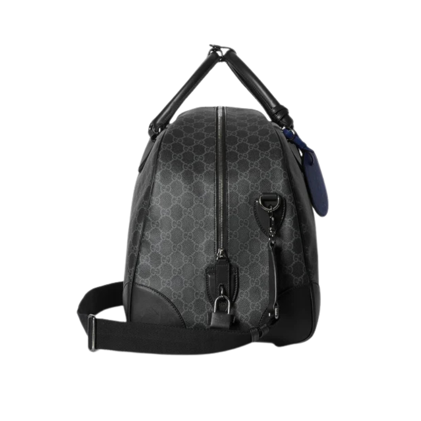 Gucci GG Emblem Large Duffle Bag – Black