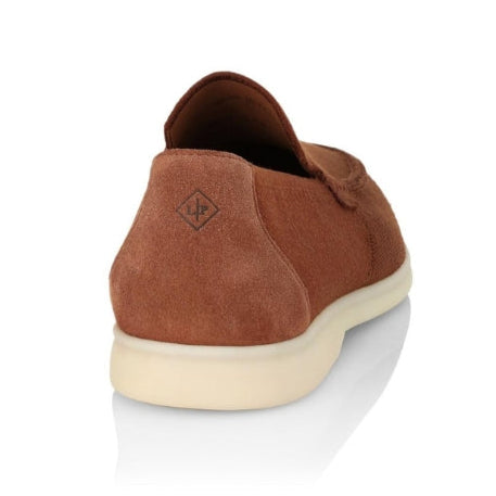 Loro Piana Classic Summer Knitted Walk Loafer - Rust (227)