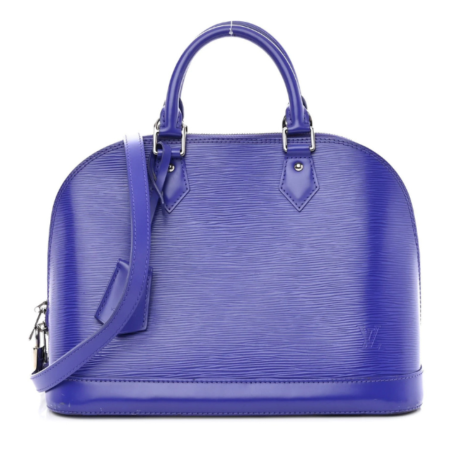 Louis Vuitton Epi Leather Alma PM Handbag - Purple Figue