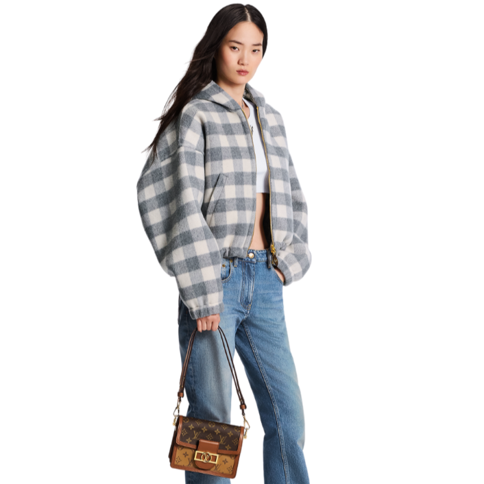 Louis Vuitton Monogram Reverse Dauphine Mini Shoulder Bag - Brown