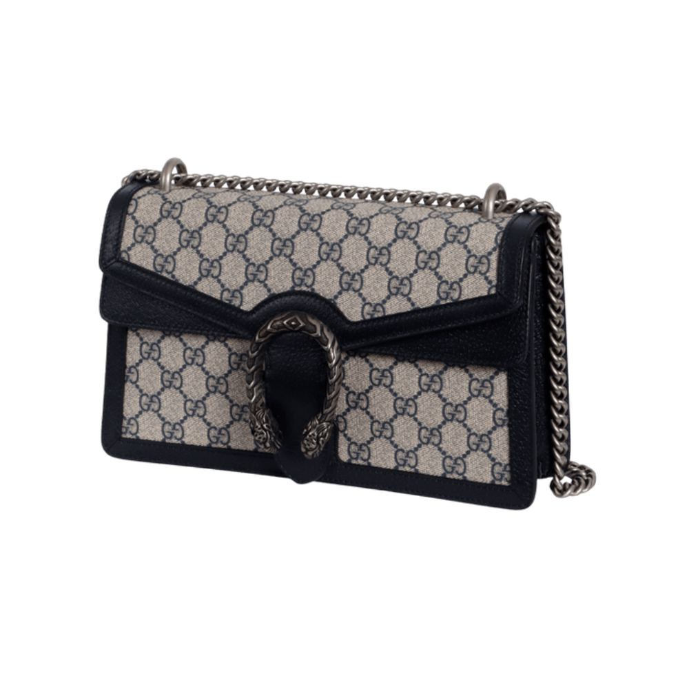 Gucci GG Supreme Dionysus Medium Shoulder Bag – Beige