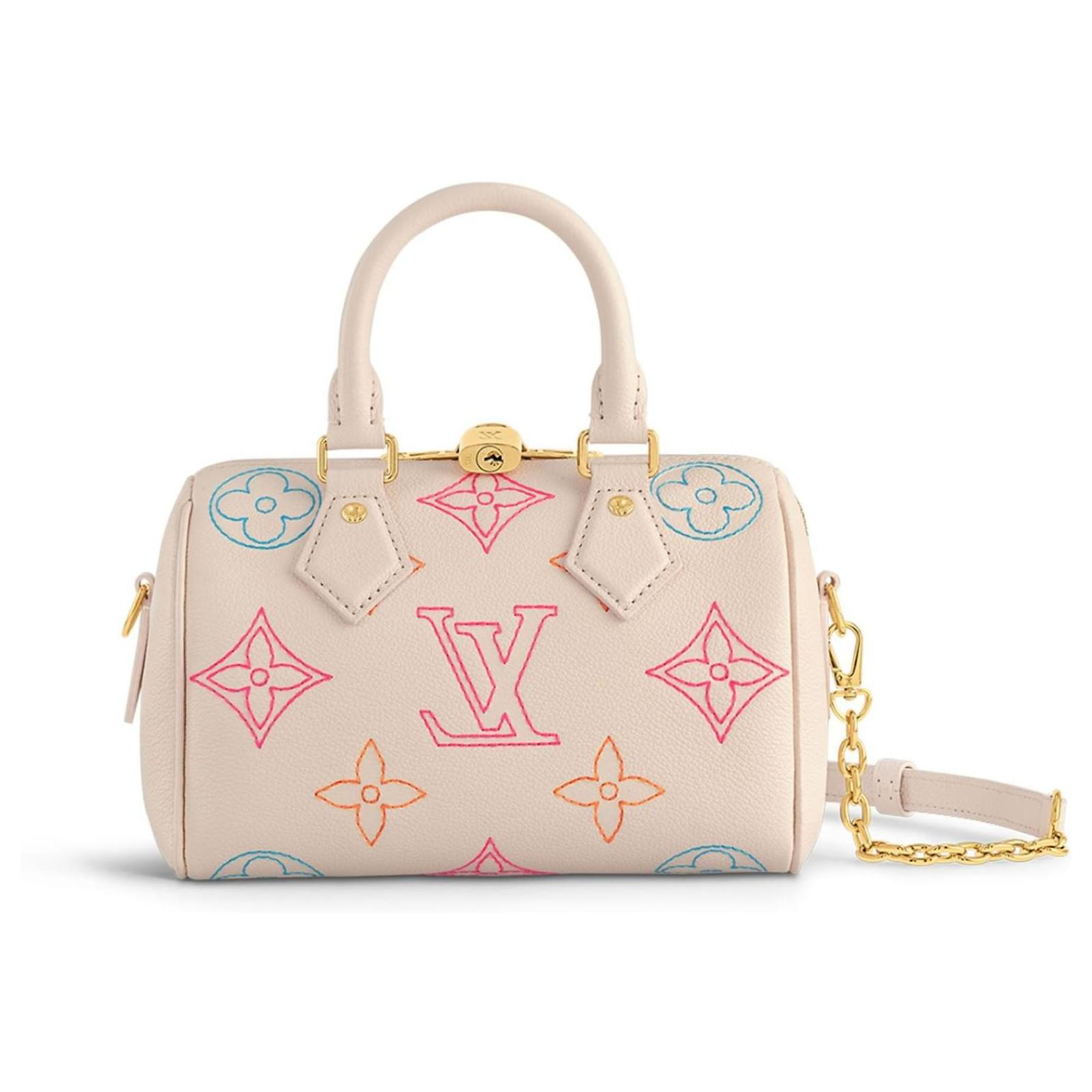 Louis Vuitton Speedy Bandoulière 20 Handbag - Beige