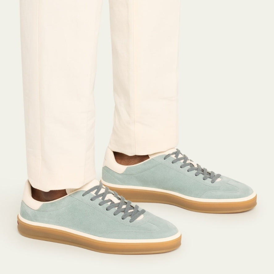 Loro Piana Tennis Walk Sneakers - Popsicle Mint (519Y)
