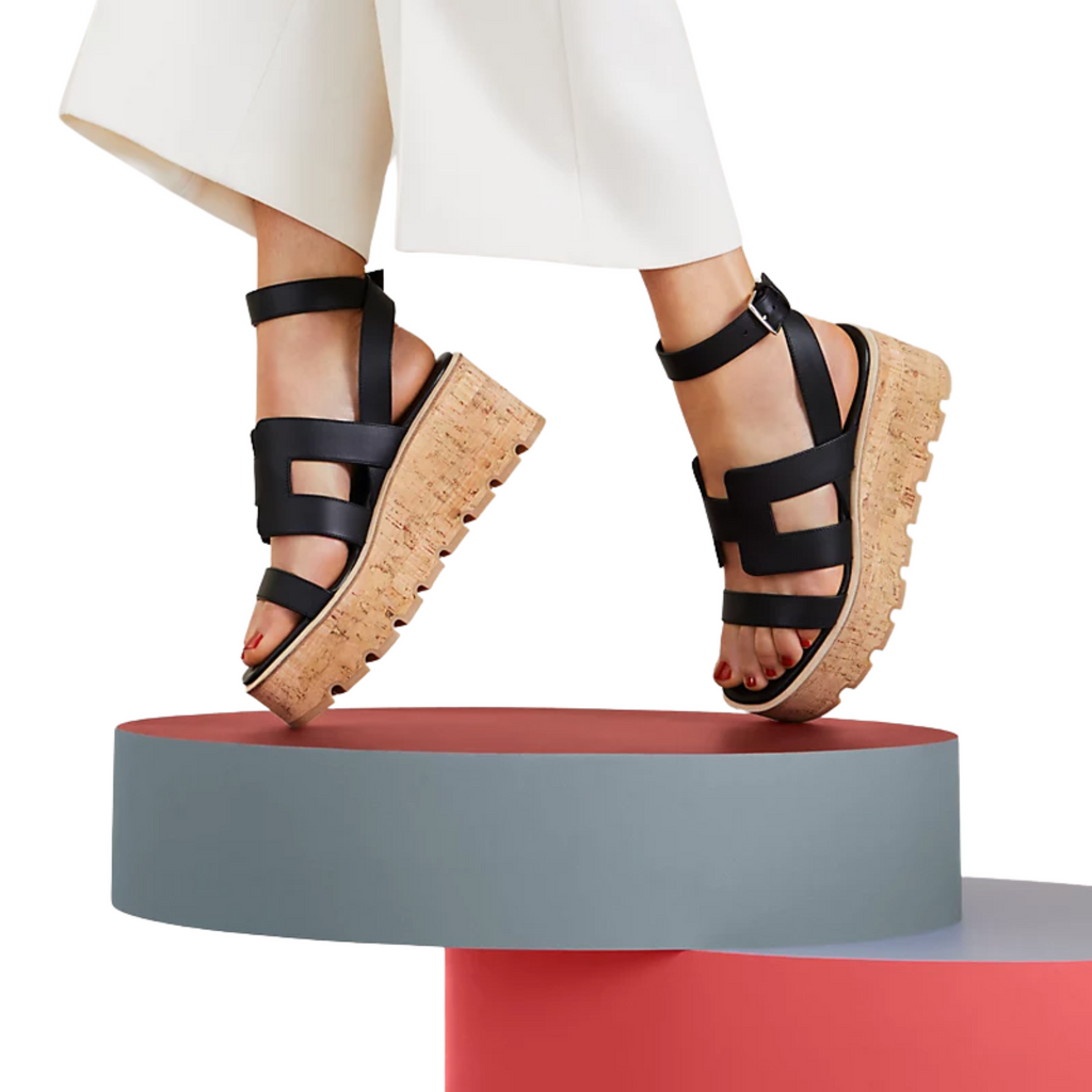 Hermes Havane 30 Sandals - Black
