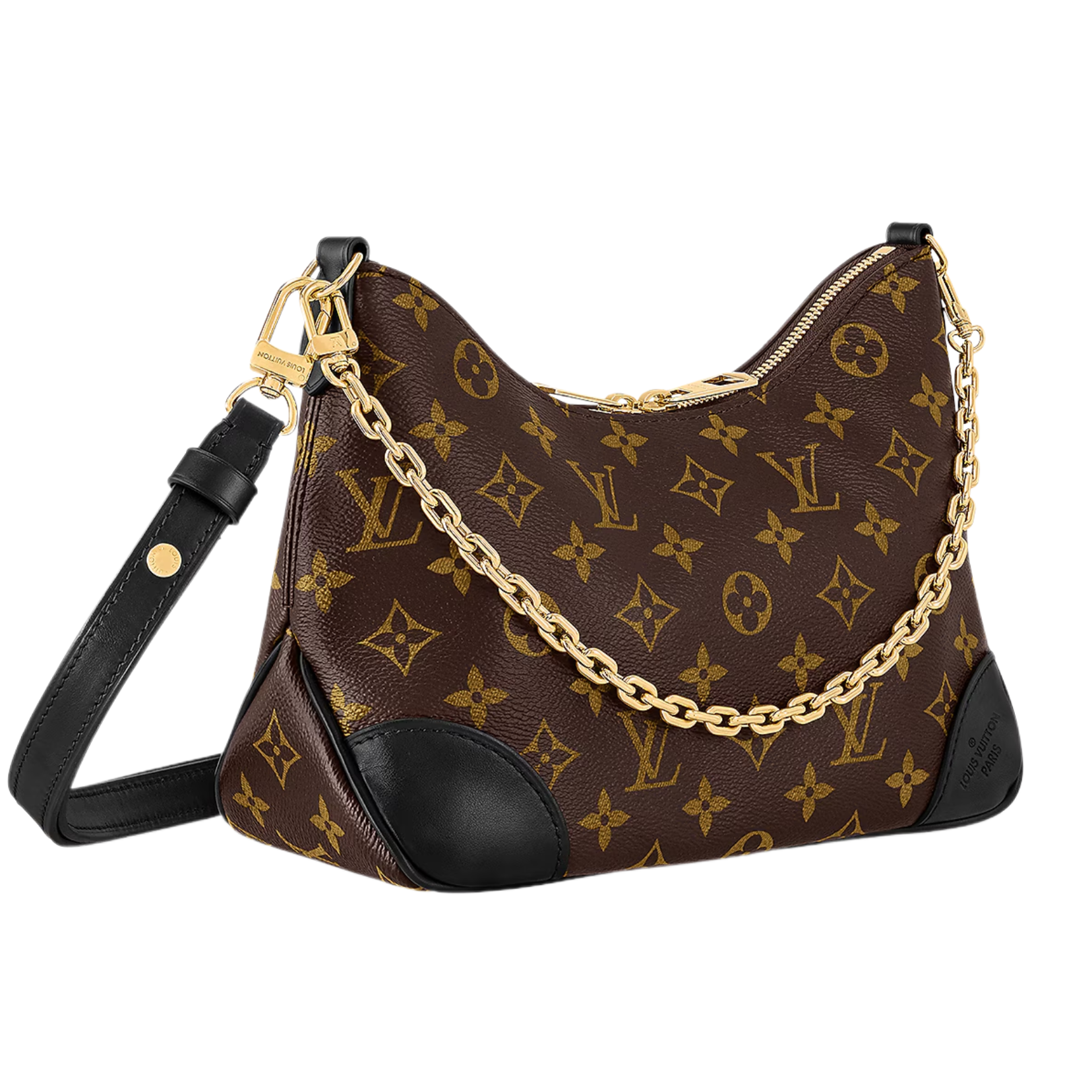 Louis Vuitton Boulogne NM Shoulder Bag - Black