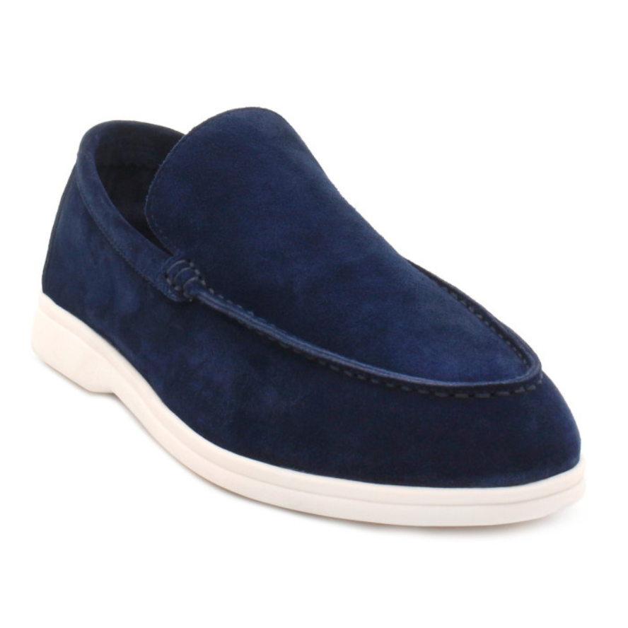 Loro Piana Easy-Wear The Charm of Suede® Loafer – Blue (244)