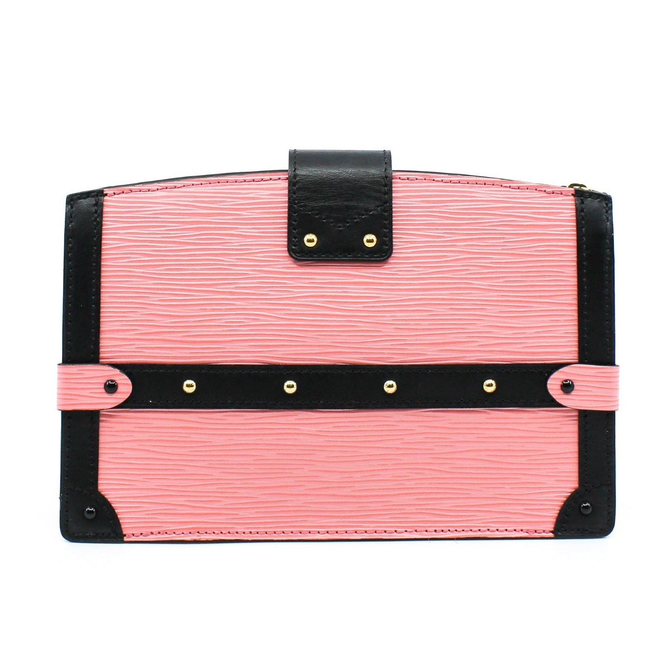 Louis Vuittion Epi Trunk Leather Clutch Bag - Pink Rose Ballerine