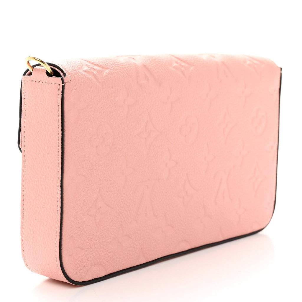 Louis Vuitton Pochette Félicie Chain Wallet - Rose Poudre