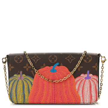 Louis Vuitton x Yayoi Kusama Pochette Accessoires Shoulder Bag - Brown