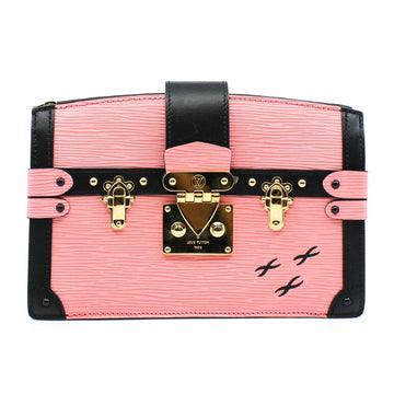 Louis Vuittion Epi Trunk Leather Clutch Bag - Pink Rose Ballerine