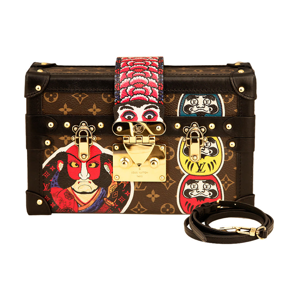 Louis Vuitton x Yamamoto Kansai Monogram Canvas Petite Malle Handbag - Brown