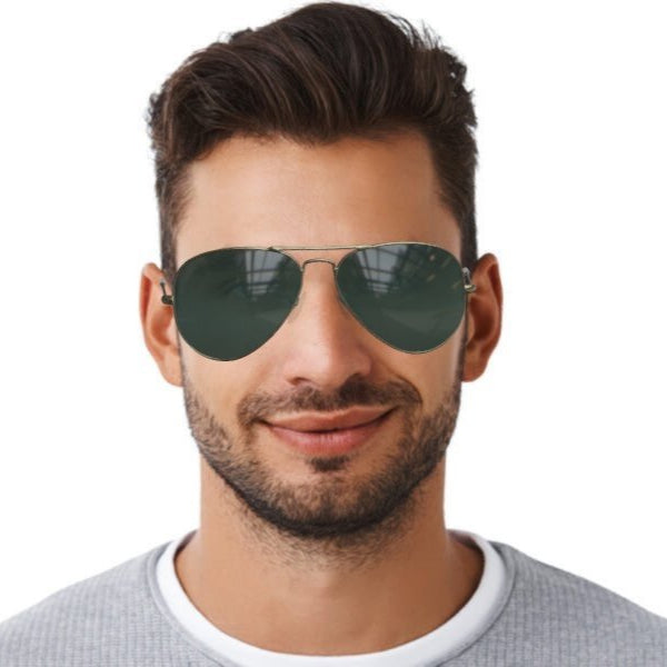 Ray Ban Aviator Classic RB3025 L0205 Gold Frame Sunglasses