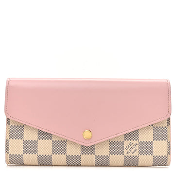 Louis Vuitton Pochette Félicie Damier Wallet - Azur Pink