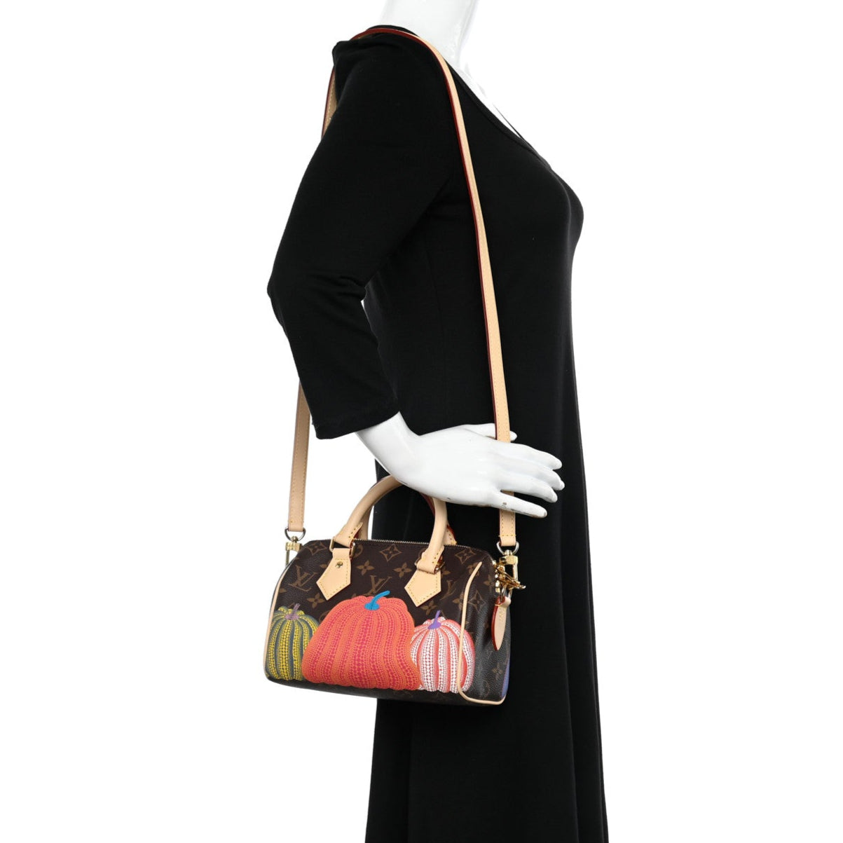 Louis Vuitton x Yayoi Kusama Speedy Bandoulière 20 Handbag - Pumpkin