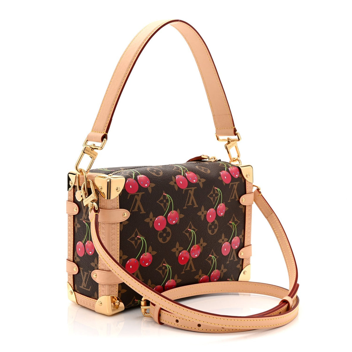 Louis Vuitton x Takashi Murakami Monogram Side Trunk MM – Brown