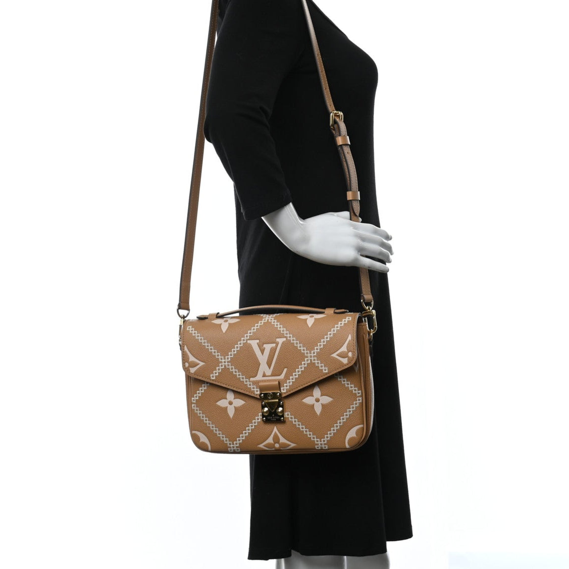 Louis Vuitton Pochette Métis Satchel Bag - Arizona Brown