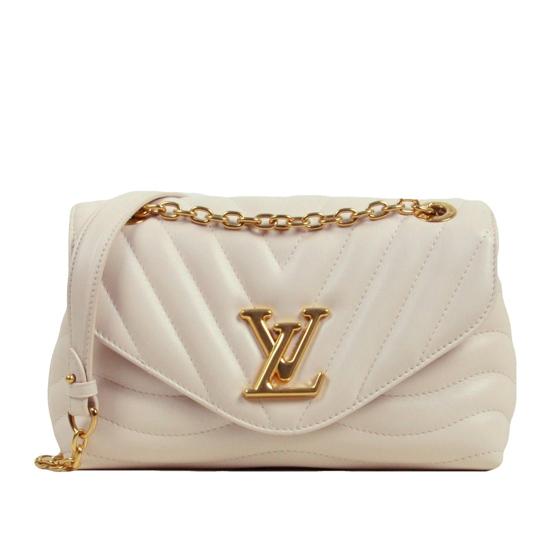 Louis Vuitton New Wave MM Chain Bag - Ivory