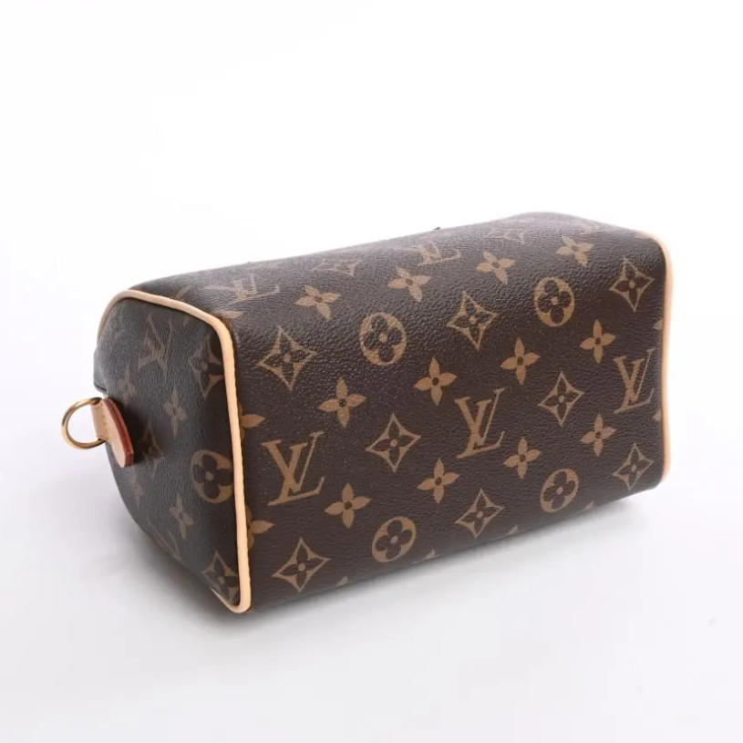 Louis Vuitton Speedy Bandoulière 20 Handbag - Brown / Fuchsia