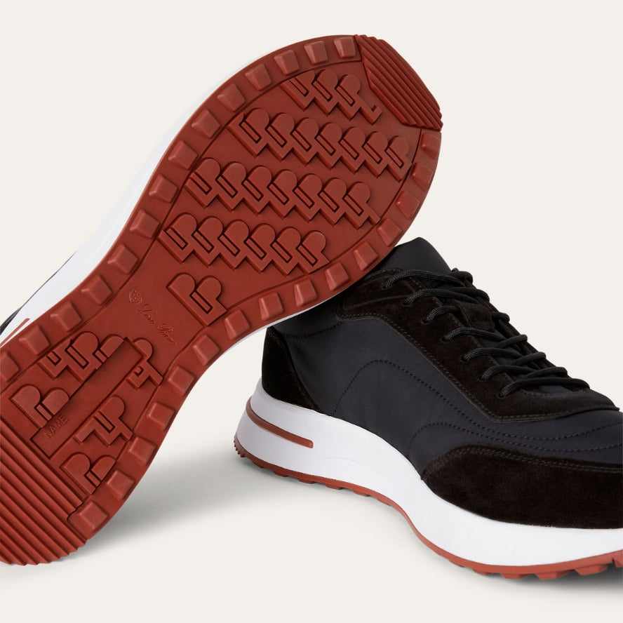 Loro Piana Week End Walk Microfiber - Storm System® Sneakers - Black (8000)