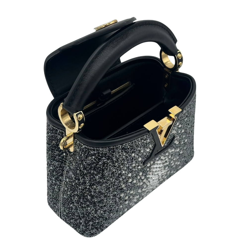 Louis Vuitton Mini Capucines Bag – Black