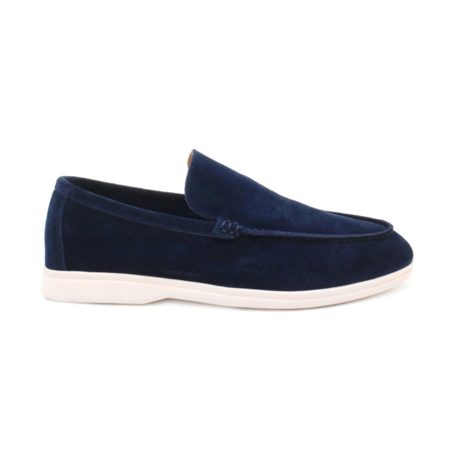 Loro Piana Easy-Wear The Charm of Suede® Loafer – Blue (244)