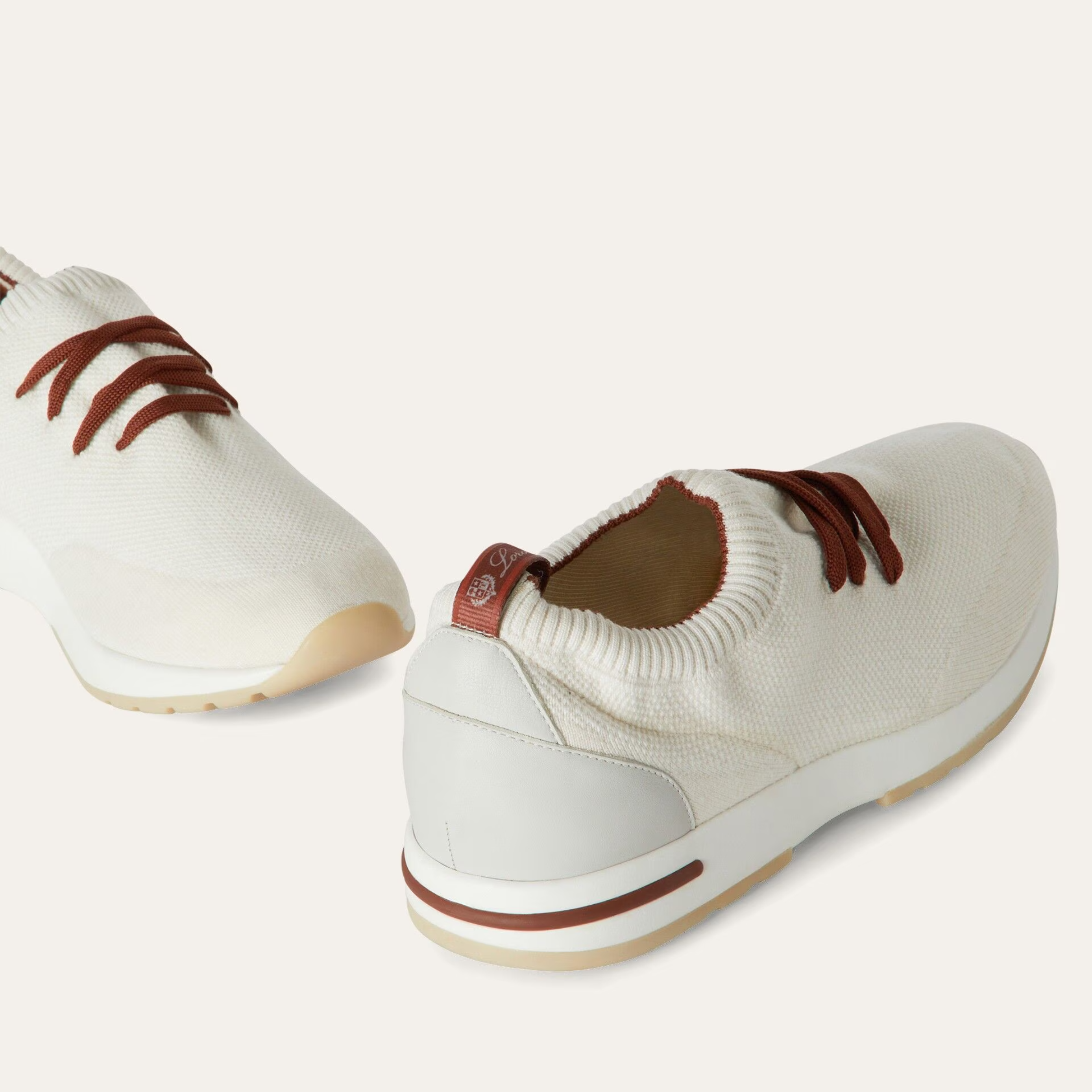 Loro Piana 360 LP Flexy Walk Wish® Wool Sneakers - White (1000)