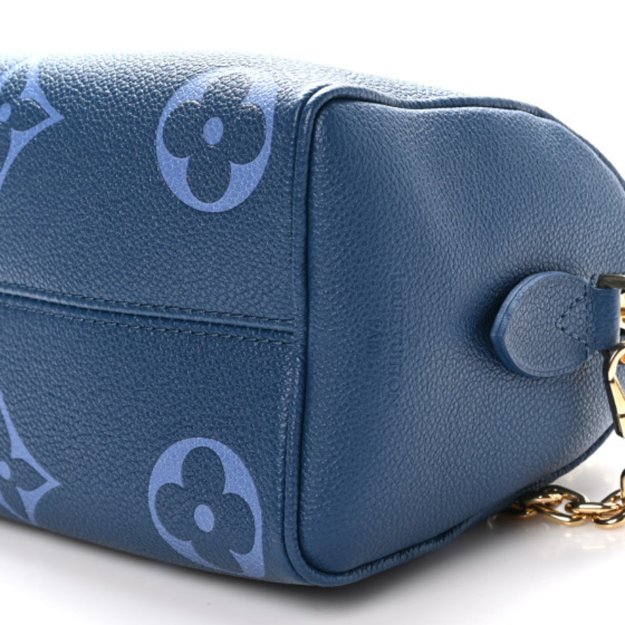 Louis Vuitton Giant Speedy Bandouliere 20 Handbag - Blue