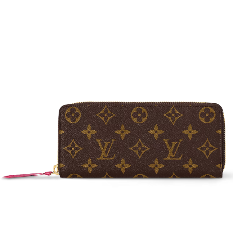 Louis Vuitton Monogram Clémence Wallet - Fuchsia – LXRY NEW