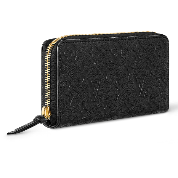 Louis Vuitton Monogram Clémence Wallet - Black