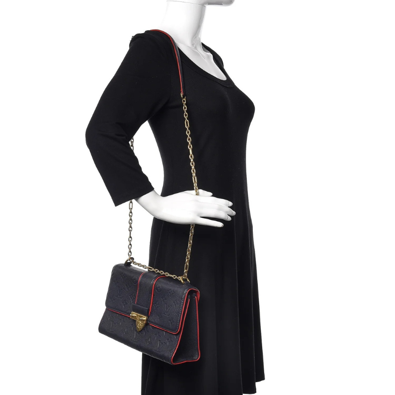 Louis Vuitton Empreinte Saint Sulpice PM Shoulder Bag - Marine Blue