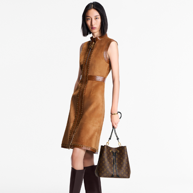 Louis Vuitton NéoNoé MM Bucket Bag - Brown