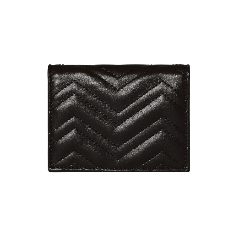 Gucci GG Marmont Card Case Wallet – Black