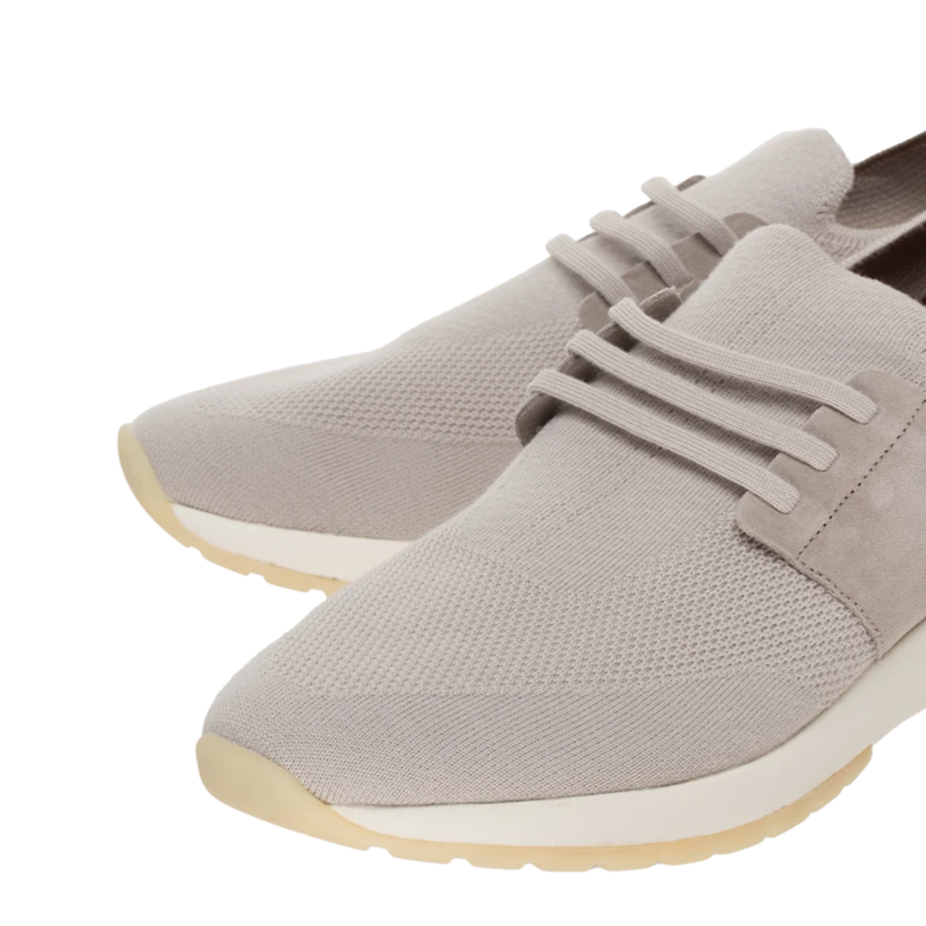 Loro Piana 360 LP Flexy Walk Wish® Virgin Wool Sneakers - Gray (002)