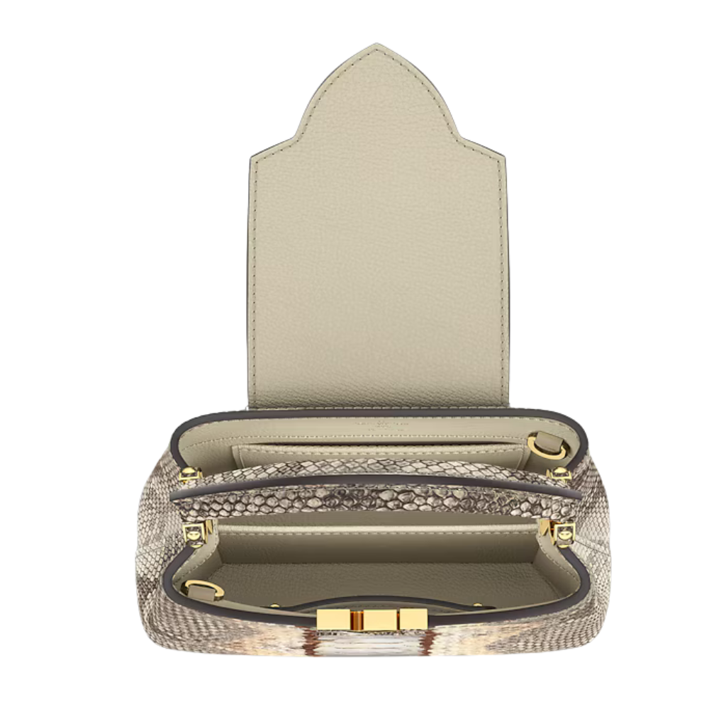 Louis Vuitton Capucines Mini Bag – Gold Silver
