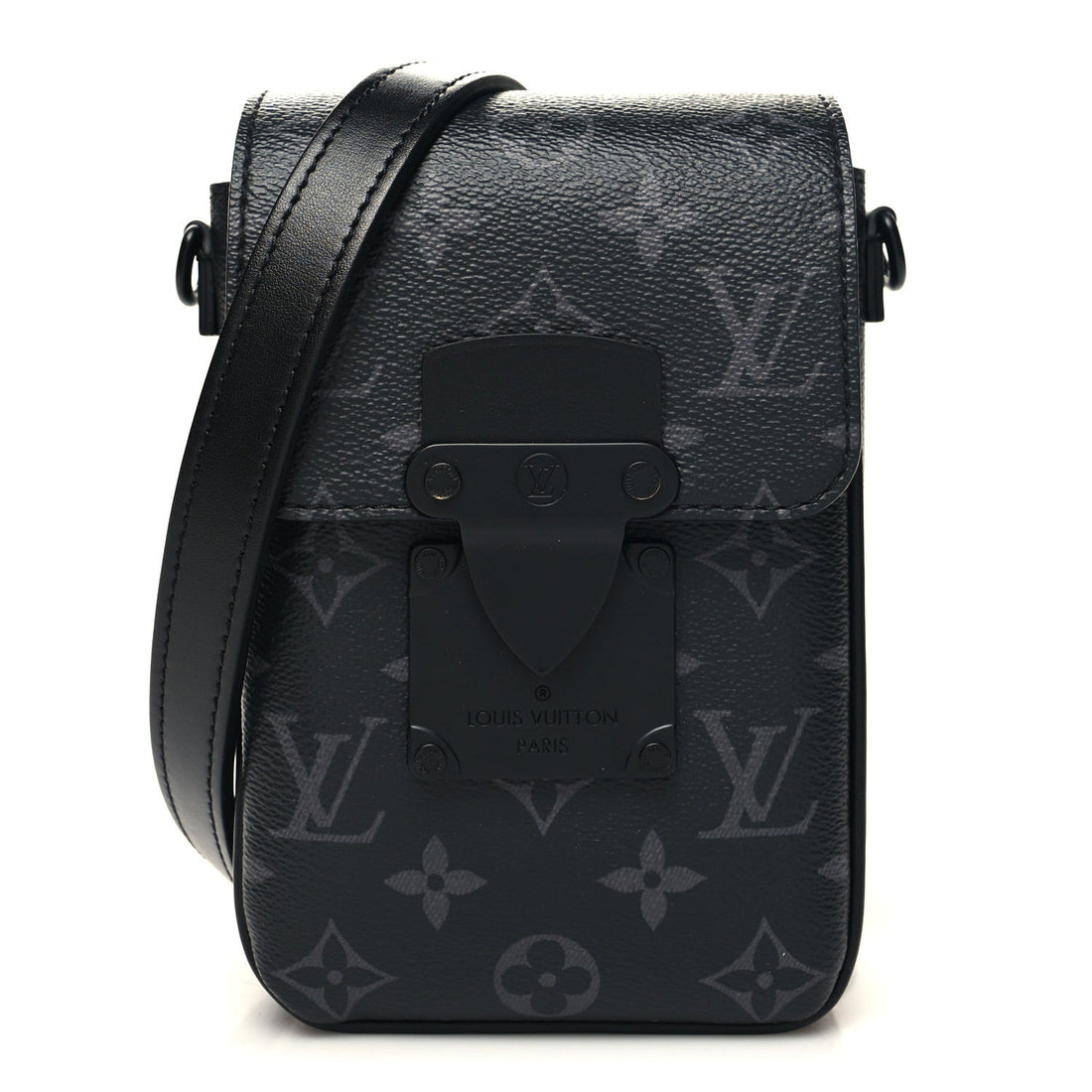 Louis Vuitton S-Lock Vertical Wearable Wallet - Black