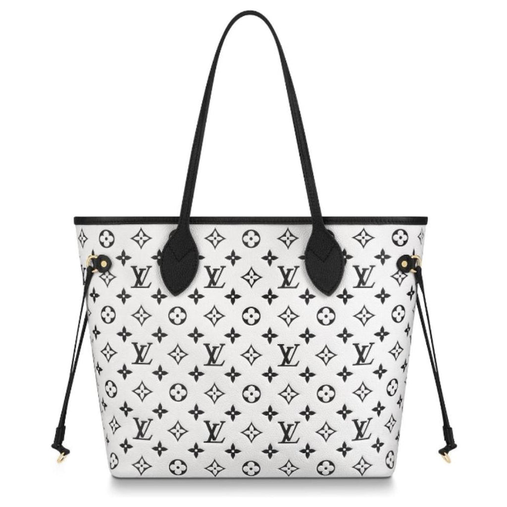Louis Vuitton Spring In The City Neverfull MM Tote Bag - Black White Pink